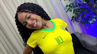 brasil ganho e a novinha brasileira safada levou rola