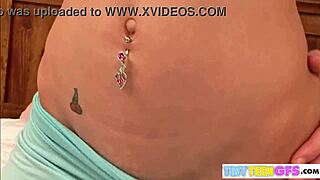 Brookeskye rubs her petite pussy solo in close up