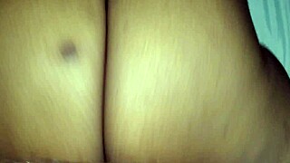 amateur bbw milf bends over and squirts