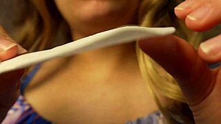 Indian pregnant stepsister plays with an insert in her panties