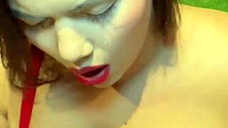 Savannah watson gives pov titty fuck with big tits