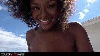Black hotwife enjoys bwc with evi rei