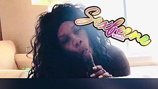 Black mama blowjob fan edition