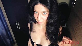 Mother in law with perfect tits moved in after wife got pregnant and wears only provocative clothes