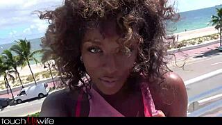 Black hotwife enjoys bwc with evi rei