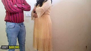 Beautiful wife enjoys hard sex with husbands friend