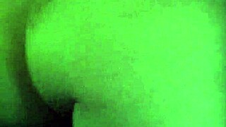 Mexican woman from nayarit bent over in doggy style position