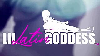 Lil latina moves in erotic dance