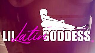 Lil latina moves in erotic dance
