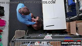 Caught Shoplifter Chanel Collins Suck And Fuck Loss Prevention Officer