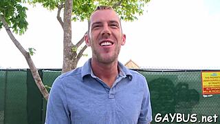 gratifying blowjob with a gay