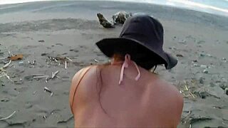 Stranger Fucks Me On The Beach