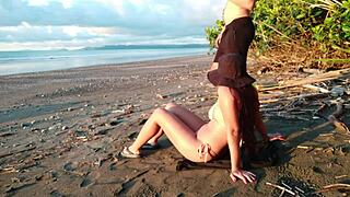 Stranger Fucks Me On The Beach
