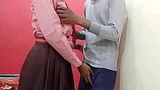 indian school lovers crave that big cock