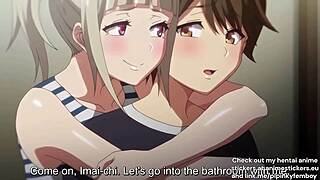 Beautiful Anime Teens Enjoy Tight Anal Creampie Hentai Sex
