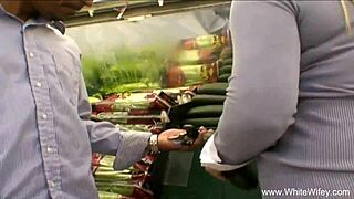 blonde milf picked up at store by bbc