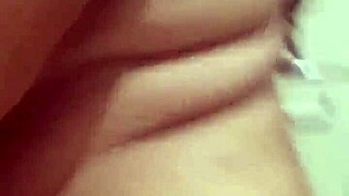 real stepmom shows off big natural tits