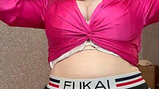 stepsister borrowed your underwear to wear for fun
