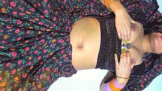 rajasthani bhabhi gives sloppy blowjob then fucks