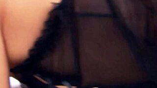fit latina samanta uses loveballs for orgasm