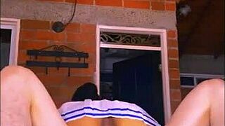 Stepmom Fulfills Latina Stepdaughter Craving