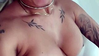 curvy brazilian beauty explores masked desires