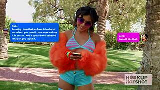 jena larose meets nade nasty for a meeting