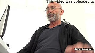 horny old man fucks blonde teen