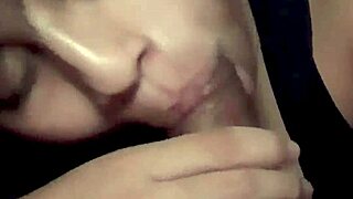 Peruvian Milf Gives Nighttime Blowjob In Bedroom