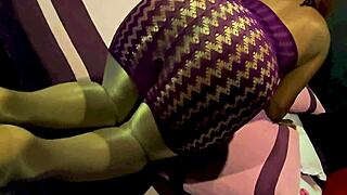 nilmini sheron sucks dick hard then gets pumped and cum in mouth