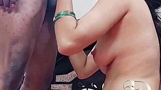 Indian Housewife Tries Small Penis In Standing Sex Position