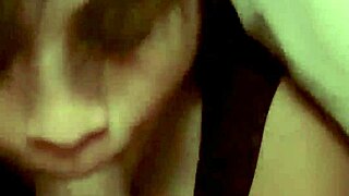Peruvian Milf Gives Nighttime Blowjob In Bedroom