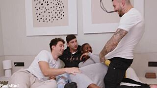 ebony girl wants to try feeling 3 cocks in her body at the same time zaawaadi