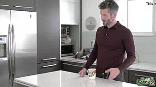 stepdad gets a hot fuck from his hot and sexy stepdaughter brixley benz