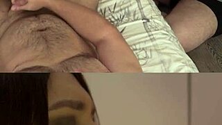 sh cuckold watches blowjob