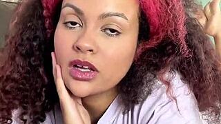 curvy latina burping and farting big thick ass