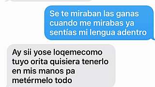 she gets horny from my dirty texts
