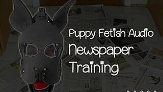 Puppy Fetish Newspaper Training
