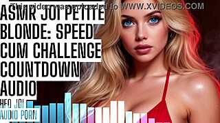 Asmr Joi Petite 18+ Blonde Speed Cum Challenge Countdown Audio Porn Hfo