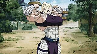 在火影忍者游戏jikage rising里，Anko威胁我！😱