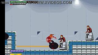 可爱金发美女在全新Hentai游戏中与男人狂野