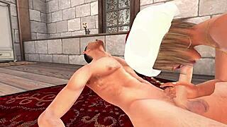 Ung kone til julemand knepper elver i vild action?