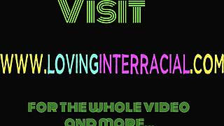 يوروبيب تثني للشرجي القاسي من زب أسود