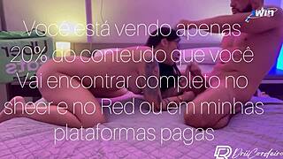 Entregador Marca Ponto e Fode Morena Quente na Entrega, Tudo Gravado pro Corno Ver