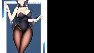 Sakurajima Mai兔女郎前辈Hentai合集Rule 34