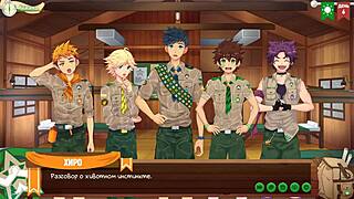 游戏朋友营地Ep6 - 启太郎在淋浴间打飞机！