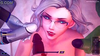 Vyprávěcí 3D sex hra kompilace plná horké akce