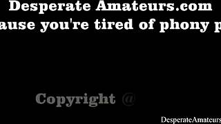 Ey, mira esta compilación de amateurs nerviosas 18+ milf bbw chupando en casting