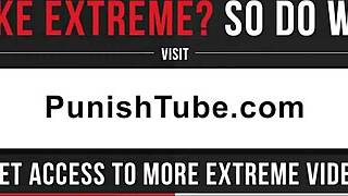 Punishtube prikazuje kurvu Holly Wellin kako joj uski dupe silovito jebu u divljoj akciji