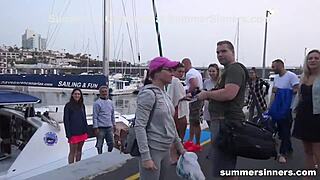 Bezostyšná plavba lodí se změní v divoký letní sex s horkými vibracemi